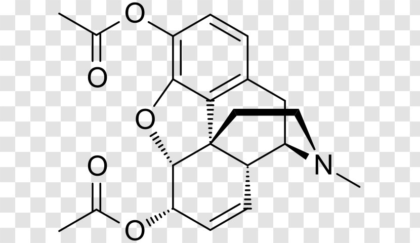 Opioid Heroin Chemistry Drug Chemical Element - Drawing - Sugar Transparent PNG