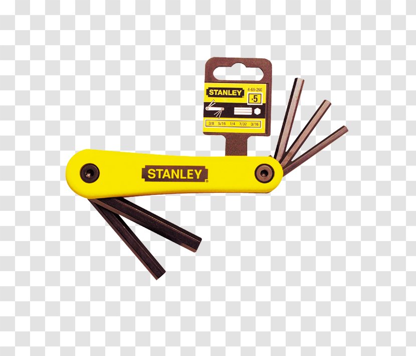 Stanley Hand Tools Hex Key Allen Fastener - Utility Knife - Hardware Transparent PNG