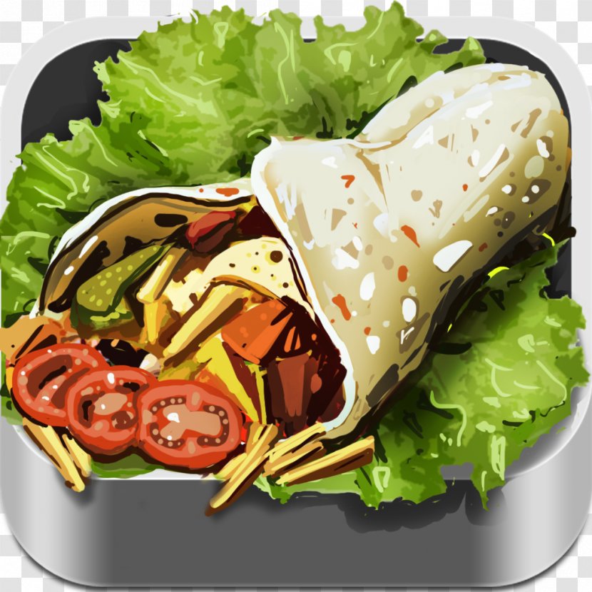 Vegetarian Cuisine Fast Food Recipe Leaf Vegetable Garnish - Salad - Mexican Menu Transparent PNG