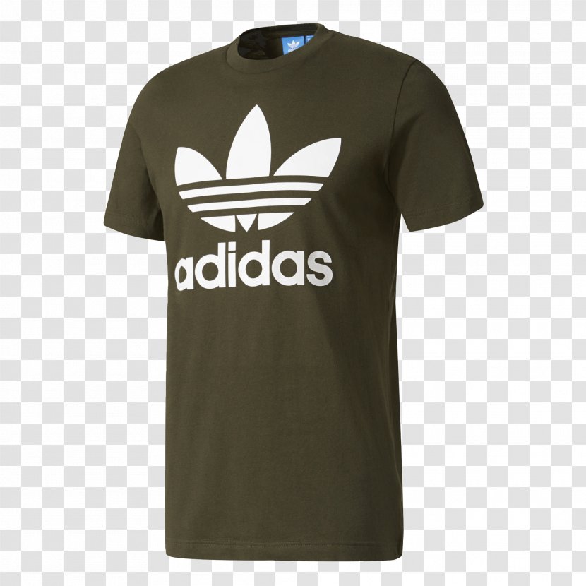 Hoodie T-shirt Adidas Originals Trefoil - T Shirt Transparent PNG