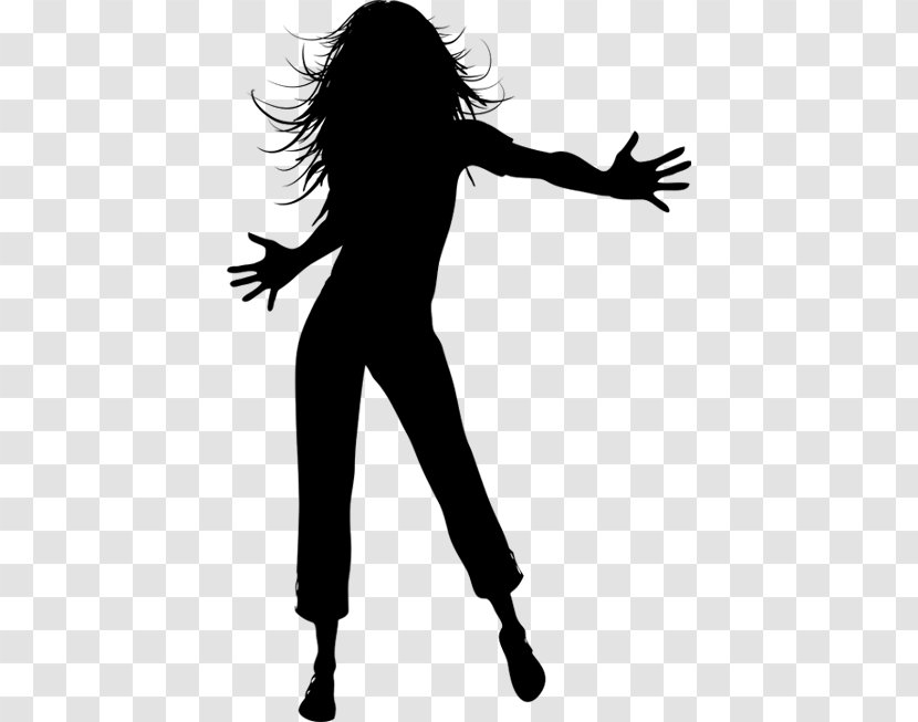 Dance Silhouette Drawing Clip Art - Cartoon Transparent PNG