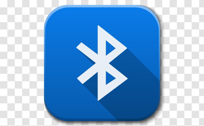 Electric Blue Symbol - Headset - Apps Bluetooth Active Transparent PNG