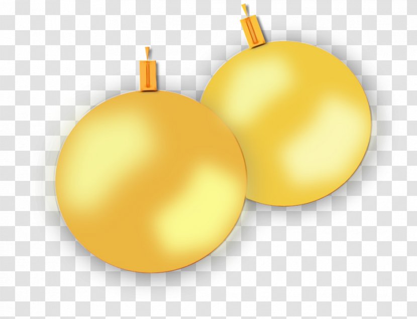 Watercolor Christmas - Day - Sphere Fruit Transparent PNG