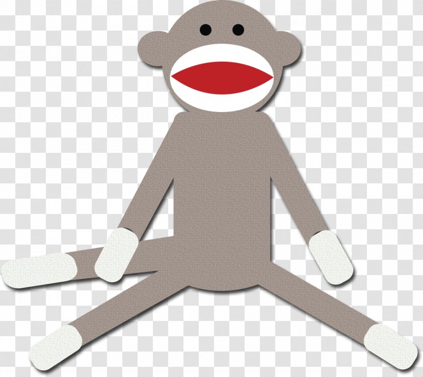 Sock Monkey Drawing Clip Art - Socks Transparent PNG