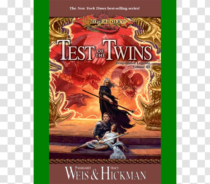 Test Of The Twins: Legends, Volume Three Time Twins War Dragonlance Legends - Caramon Majere - Book Transparent PNG