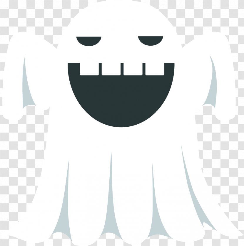 Mouth Facial Expression Face - Flower - Ghost Transparent PNG