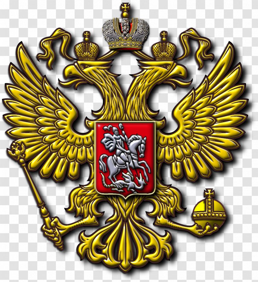 Coat Of Arms Russia Russian Empire Tsardom Flag - Doubleheaded Eagle - Day Transparent PNG