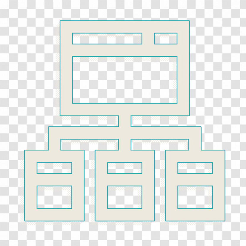 Wireframe Icon Responsive Design Icon Seo And Web Icon Transparent PNG