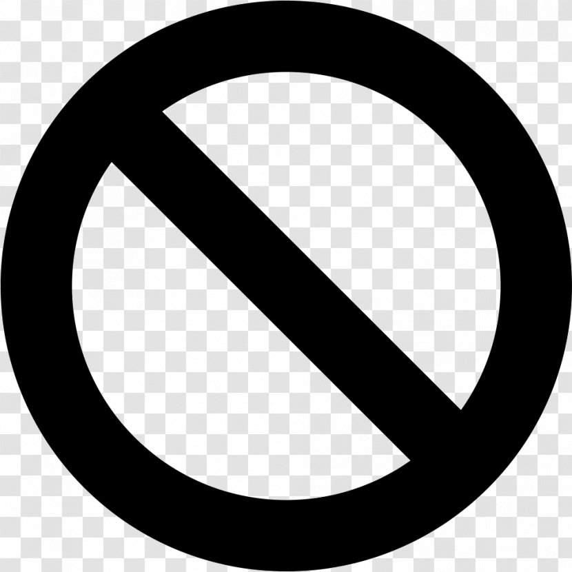 No Symbol - Reject Transparent PNG