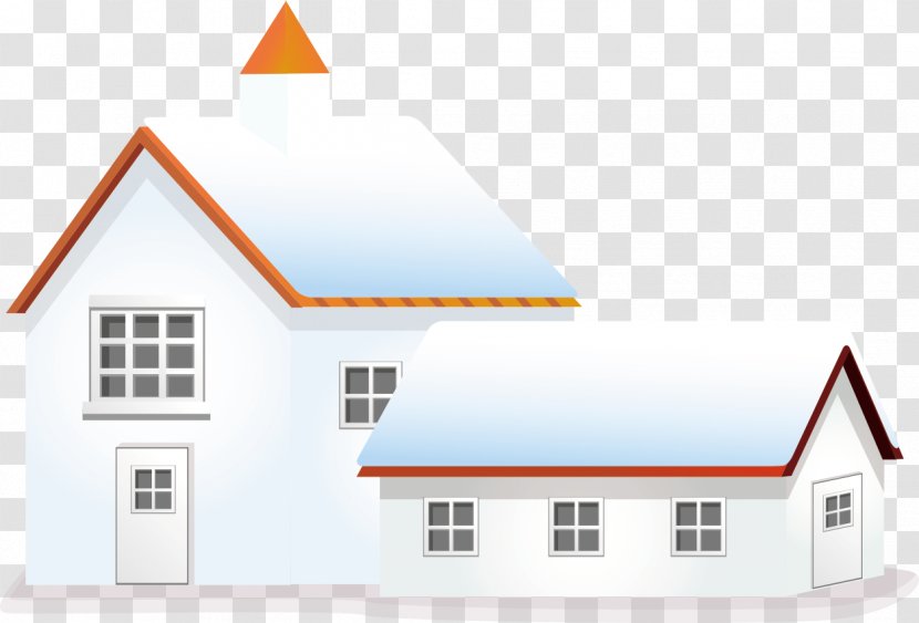 Pizza Snow Cheese Winter - Roof - House Transparent PNG