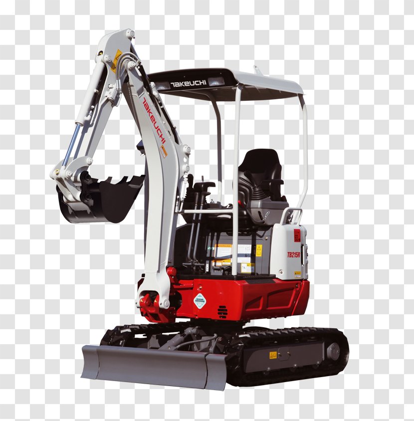 Takeuchi Manufacturing Compact Excavator Architectural Engineering - Business Transparent PNG