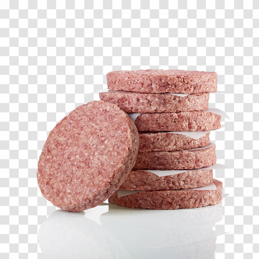Salami Mettwurst Patty Beef Lorne Sausage - Meat Transparent PNG