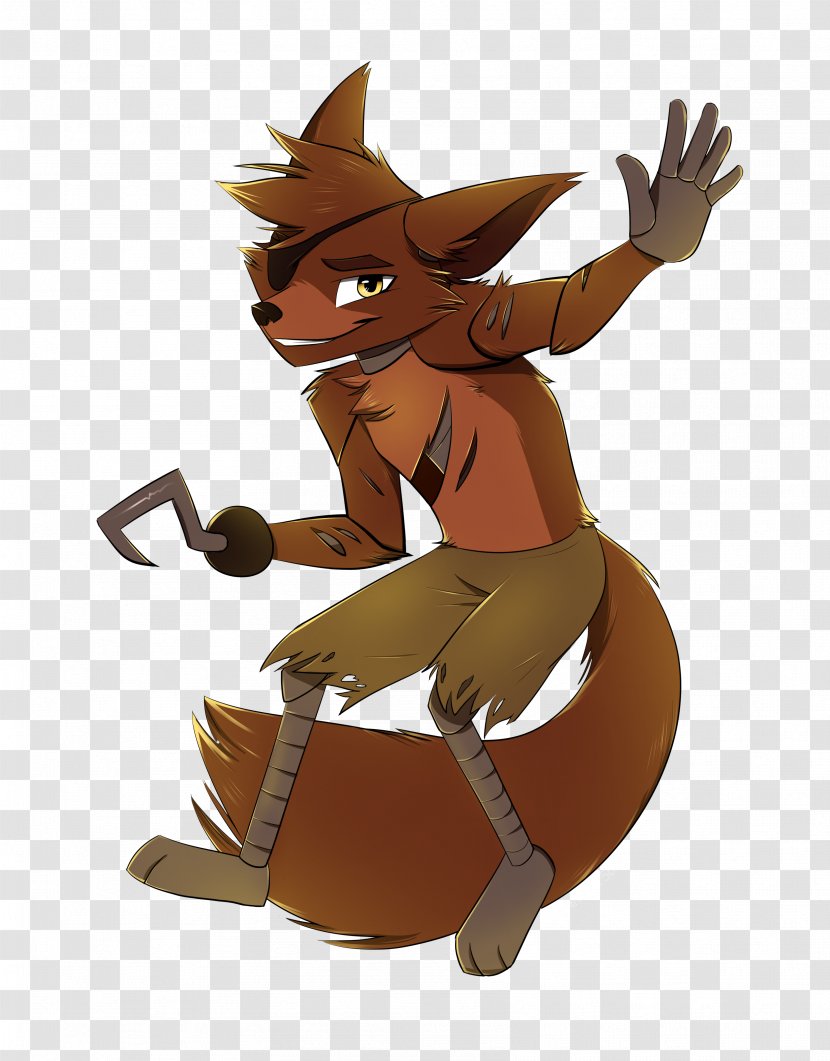 Five Nights At Freddy's: Sister Location Drawing Cartoon DeviantArt - It's Foxy Transparent PNG