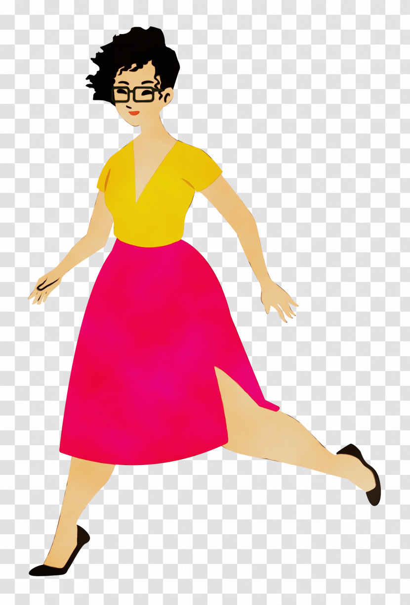 Dress Cartoon Shoe Leg Pin-up Girl Transparent PNG