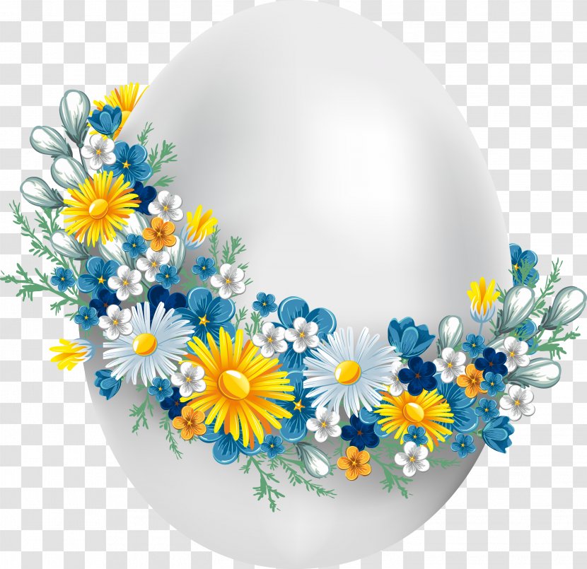 Easter Bunny Egg Photography Clip Art - Flower Transparent PNG