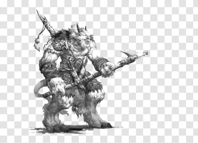 God Of War Ultima Online: The Second Age Counter-Strike: Source Sun Wukong Journey To West - Black And White Sketch Monster Transparent PNG