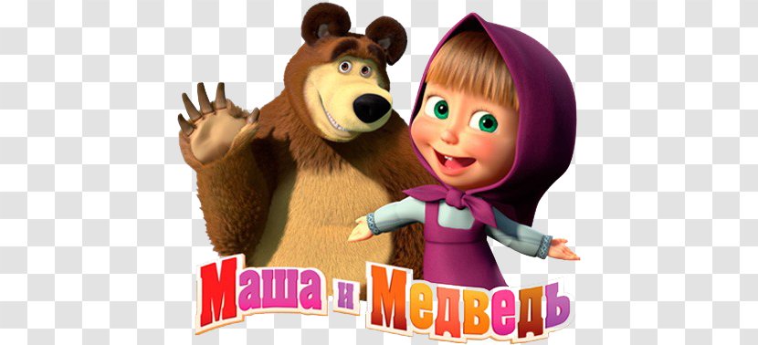 Masha And The Bear Image Animated Film Transparent PNG