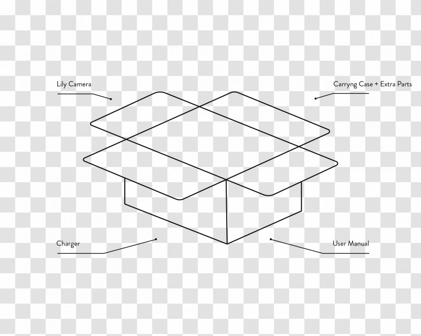 Drawing White Angle Point - Area Transparent PNG