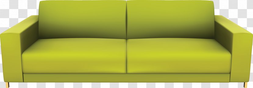 Couch Furniture Table Sofa Bed - Green Image Transparent PNG