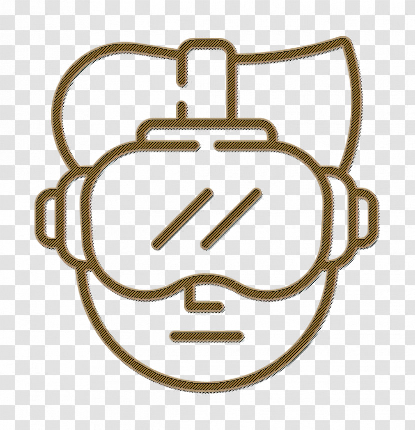 Vr Icon Media Technology Icon Vr Glasses Icon Transparent PNG