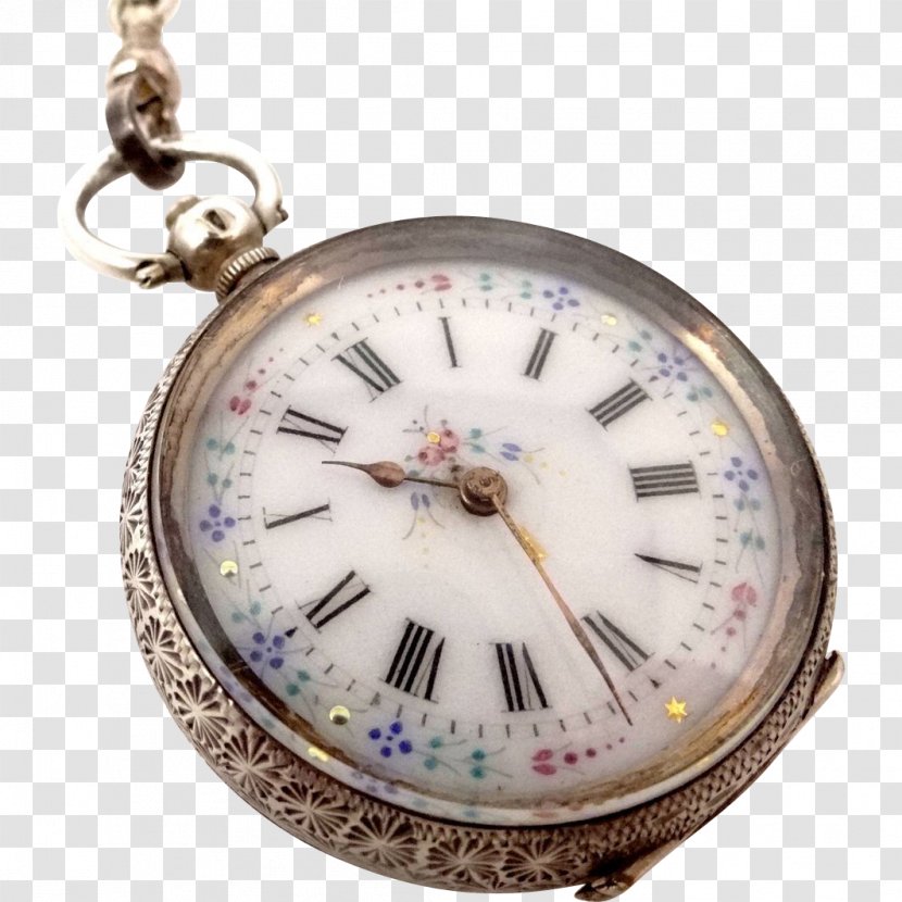 Metal Jewellery Clock Brown - Pocket Watch Transparent PNG