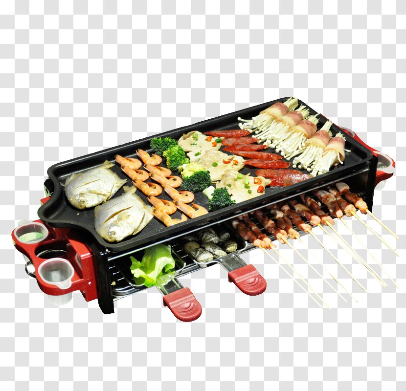 Korean Barbecue Grilling Non-stick Surface Oven - Griddle - Grill Transparent PNG