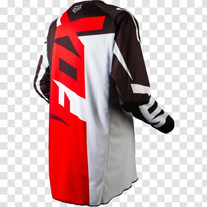 Motocross Fox Racing Sports Fan Jersey Shirt Motorcycle - Boot - Cycling Transparent PNG