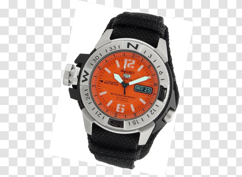 Diving Watch Seiko 5 Strap Transparent PNG