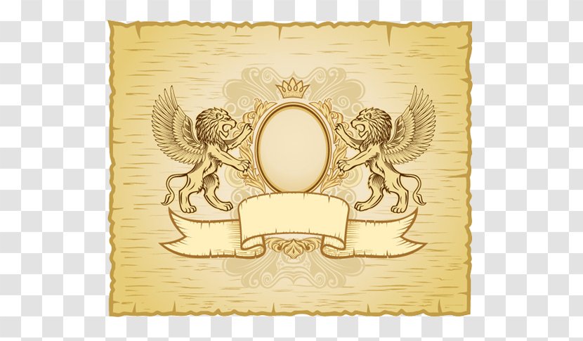 Lion Heraldry Stock Illustration Shield - Princess - & Falcon Tide Patterns Transparent PNG