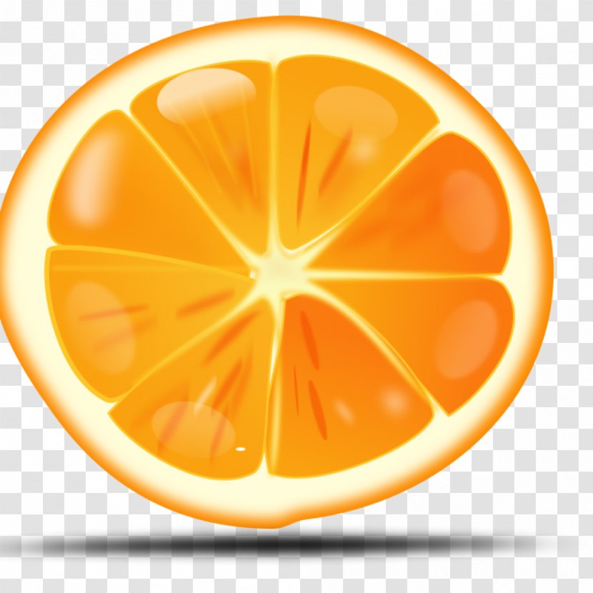 Orange Clip Art Openclipart Vector Graphics Image - Lemon Transparent PNG