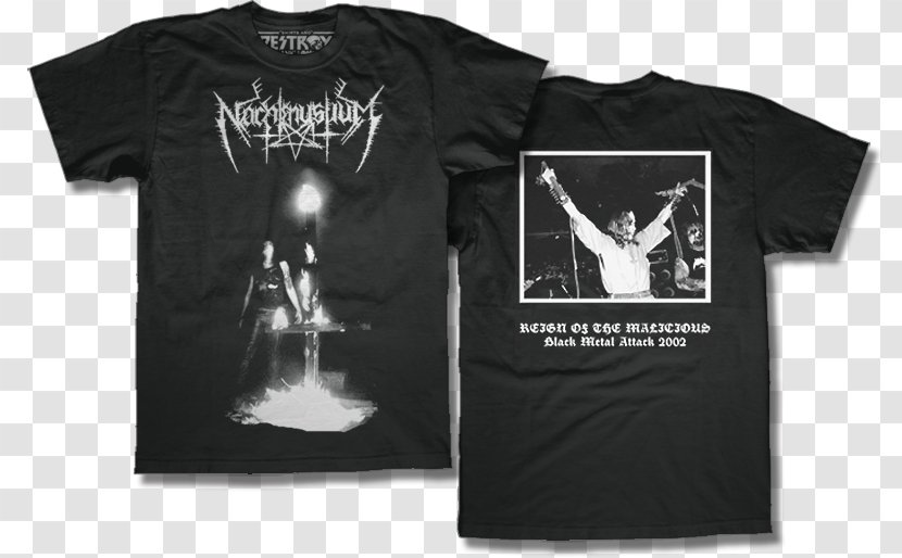 T-shirt Nachtmystium Reign Of The Malicious Hoodie Transparent PNG