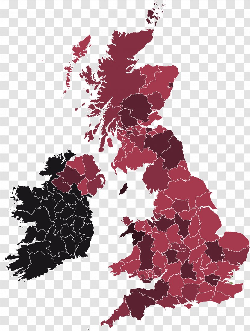 Great Britain Map Clip Art Transparent PNG