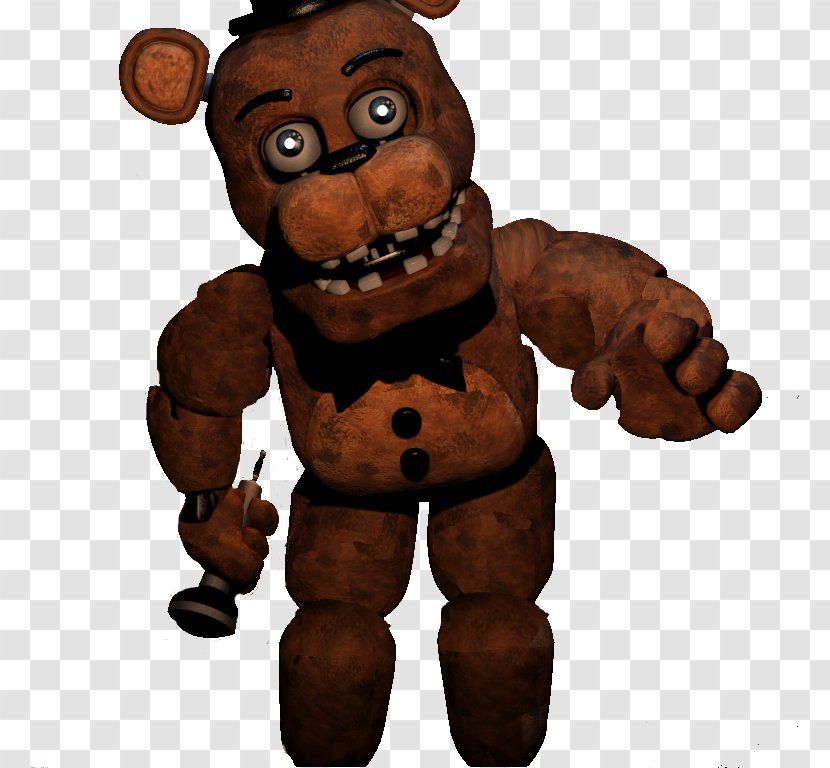 Five Nights At Freddy's 2 3 4 FNaF World - Silhouette - Withered Transparent PNG