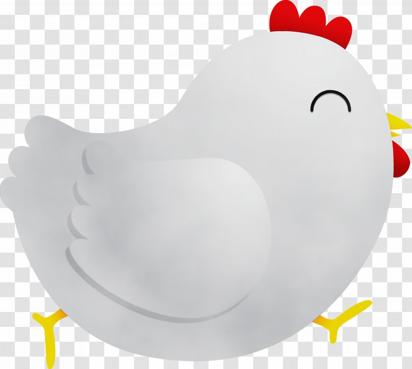 Chicken Bird Rooster Livestock Beak - Paint Transparent PNG
