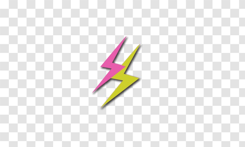 Lightning Icon - Pink Transparent PNG