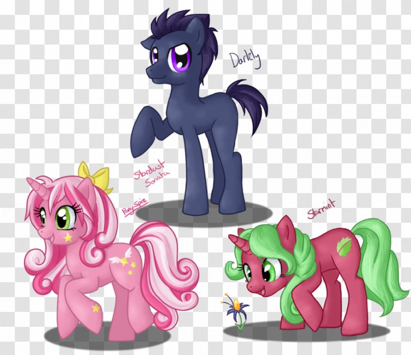 Horse Clip Art Illustration Figurine Pink M - Cartoon - Oc Pony Transparent PNG