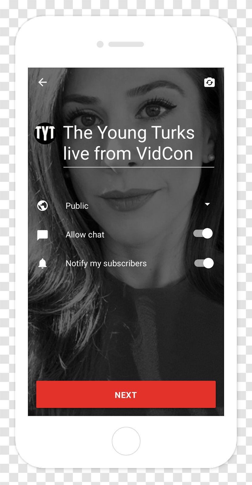 Mobile Phones YouTube Live Livestream Streaming Media - Television - Youtube Transparent PNG