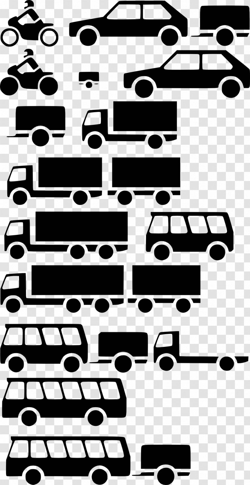 Car Vehicle Truck Campervans - Frame - Bus Transparent PNG