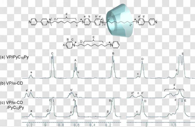 Supramolecular Chemistry Cyclodextrin Viologen Nuclear Magnetic Resonance Hydrogel - Paraquat Transparent PNG