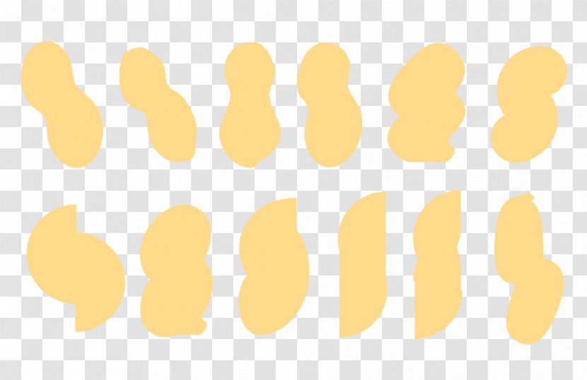 Finger Font - Hand - Peanut Shells Transparent PNG