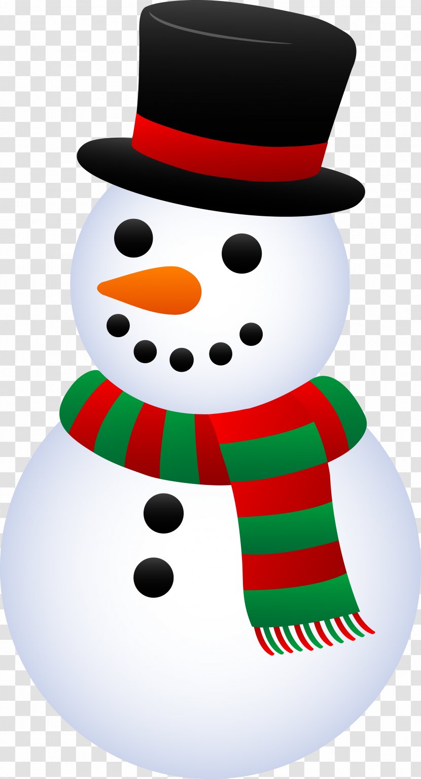 Snowman Christmas Gift Clip Art - Cliparts Transparent PNG