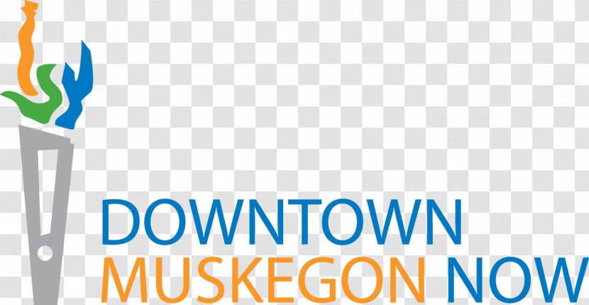 Logo Downtown Muskegon Now Brand Public Relations Product - Banner Transparent PNG