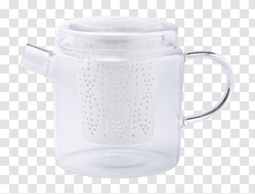 Mug Glass Lid - Drinkware - Teapot Transparent PNG