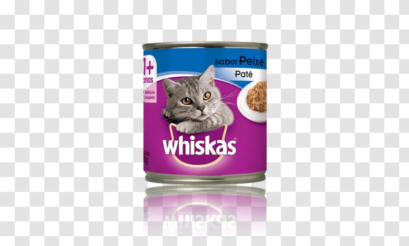 Cat Food Whiskas Pet - Supply Transparent PNG