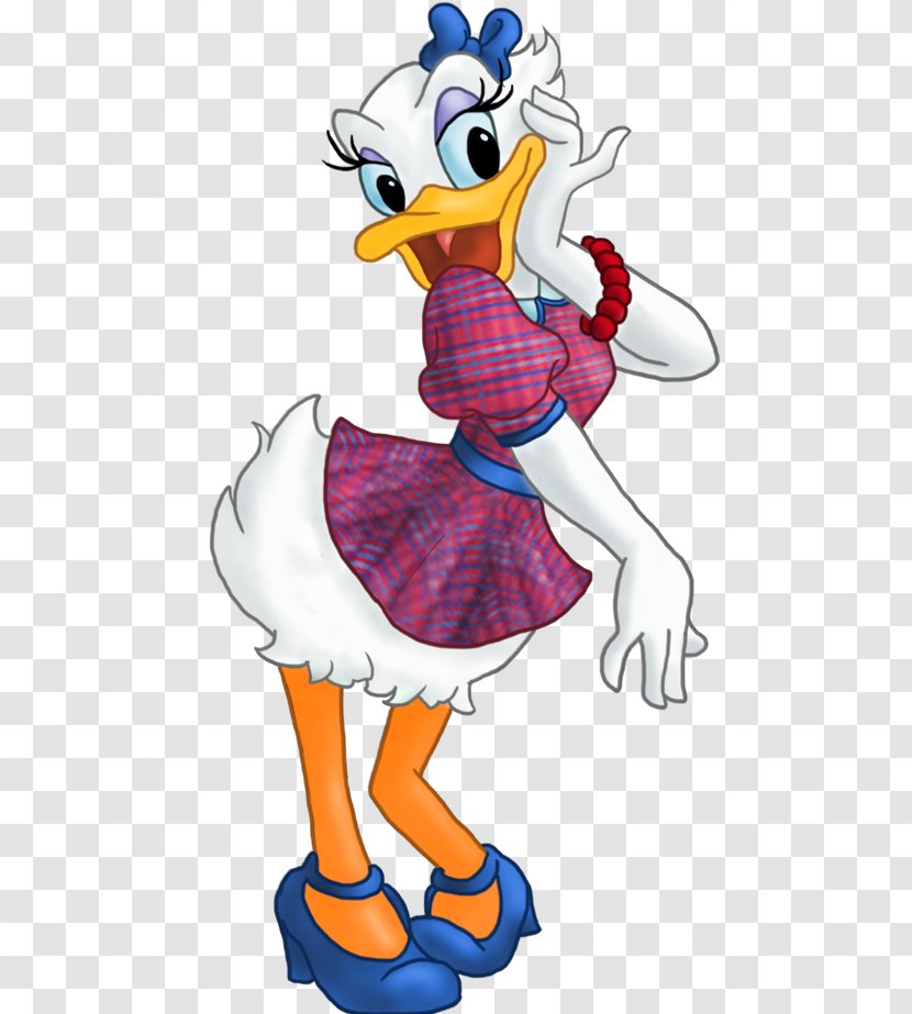 Daisy Duck Donald Clarabelle Cow YouTube Clip Art - Cartoon Transparent PNG