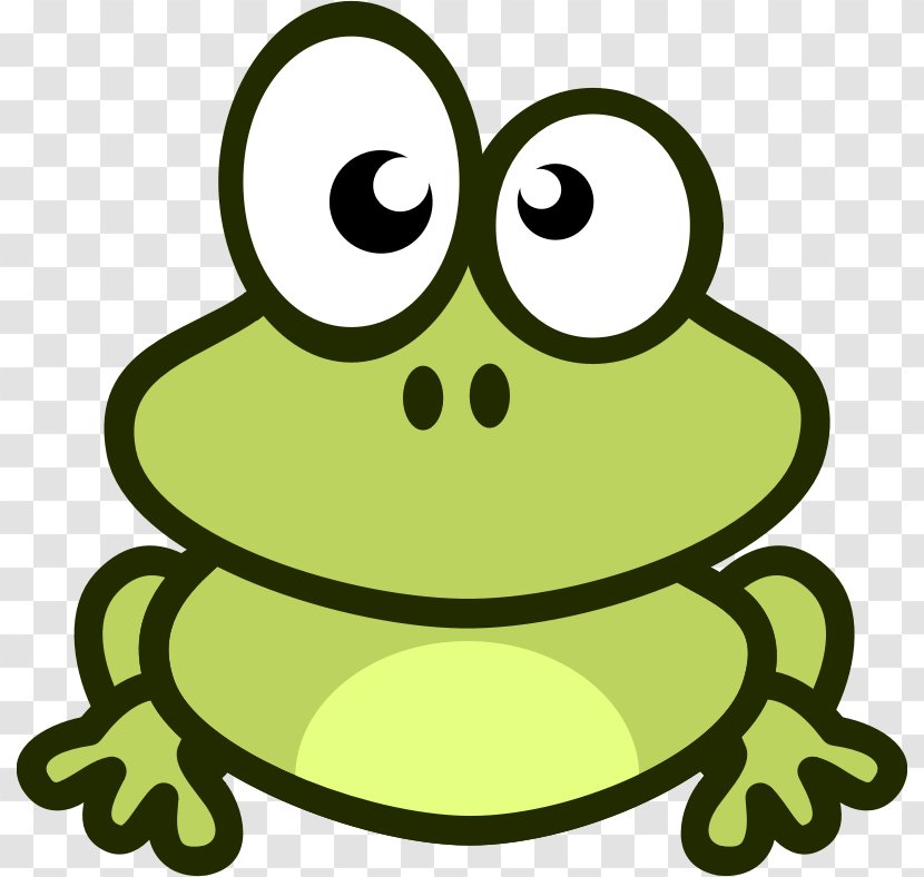 Edible Frog Cartoon Amphibian Clip Art Transparent PNG