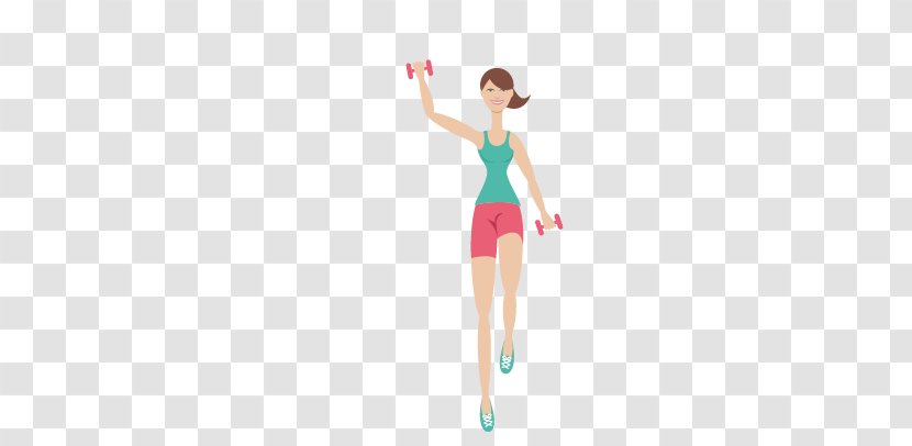 Shoulder Hand Wallpaper - Watercolor - Fitness Girls Transparent PNG