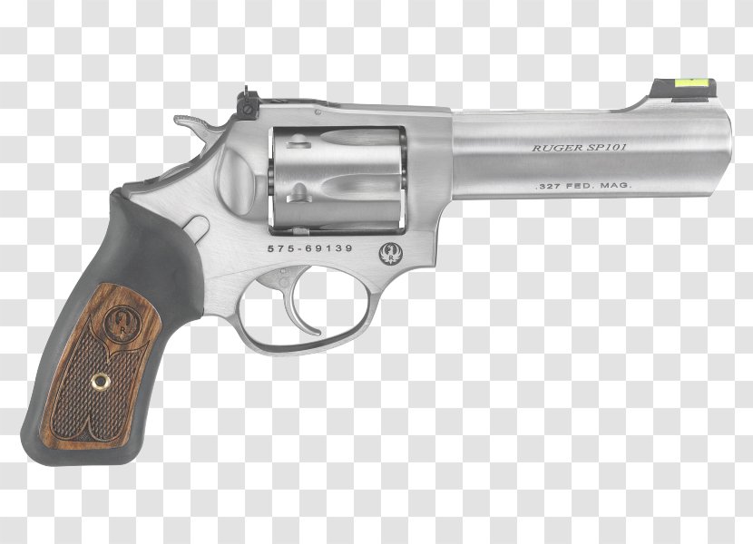 .327 Federal Magnum Ruger SP101 Sturm, & Co. Revolver .357 - Handgun - Singlesix Transparent PNG