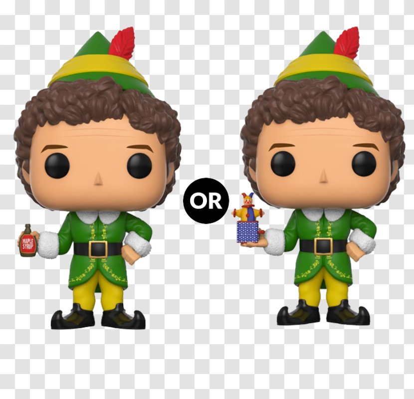 Jovie Funko Designer Toy Papa Elf Action & Figures - Christmas Transparent PNG