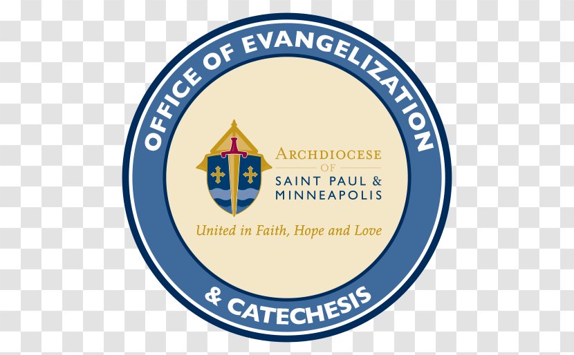 Archdiocese Of Saint Paul & Minneapolis - Text - Chancery Logo Organization Brand FontCatholic Catechesis Transparent PNG